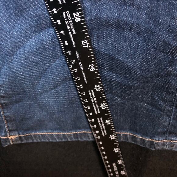 Lucky Brand Womens Jeans Blue Denim Whiskered Cotton Blend Stretch 10/30 - Picture 8 of 11